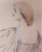 Fernand Khnopff A Shoulder painting